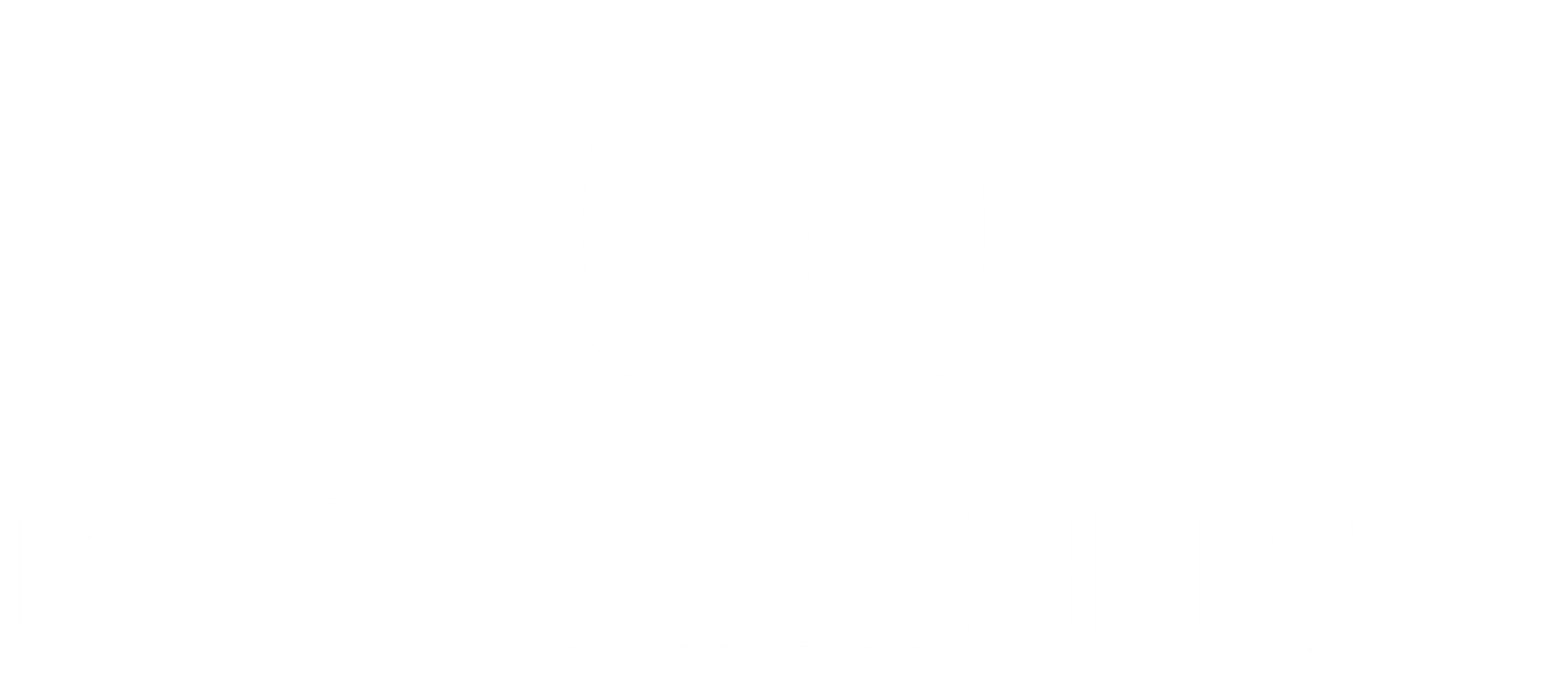 business logo white