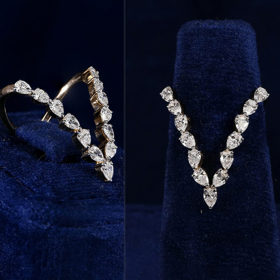 Vanki rings from Khwaahish Diamond Jewellery