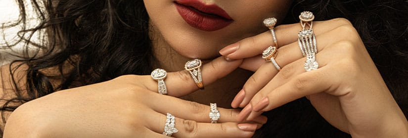 Ishoo Ring Collections - khwaahish Diamond Jewellery