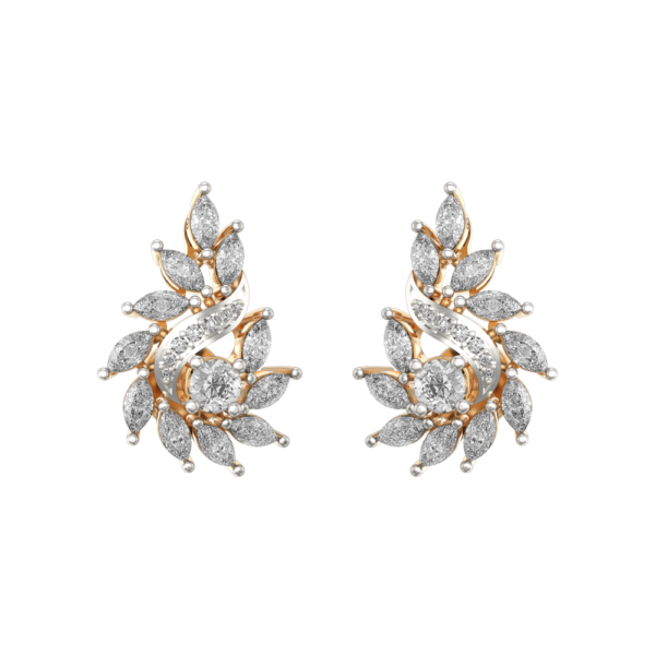 VVS EF Grade 0.15 Ct Impressive Illuminations Solitaire Diamond Earrings with 2.18 carat diamonds