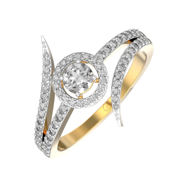 0.25 ct Snazzy Shine Solitaire Diamond Ring made from VVS EF diamond quality with 0.58 carat diamonds