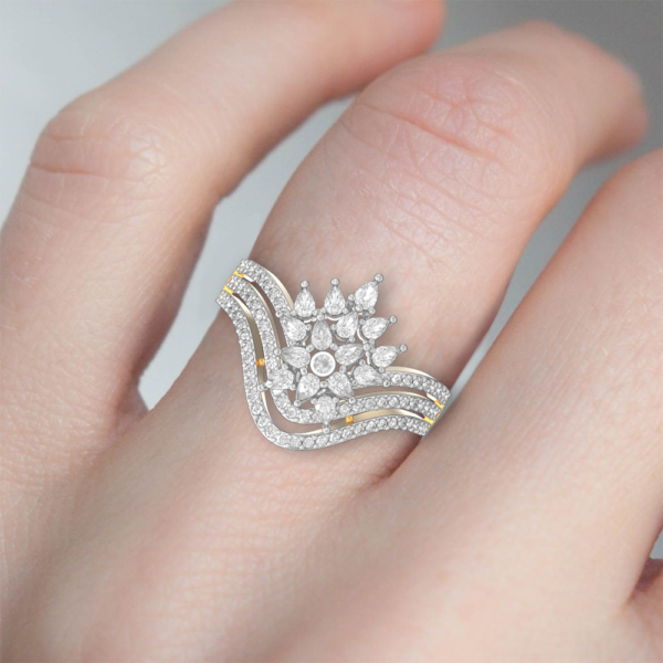 Human wearing the Admirable Aphrodite Diamond Ring
