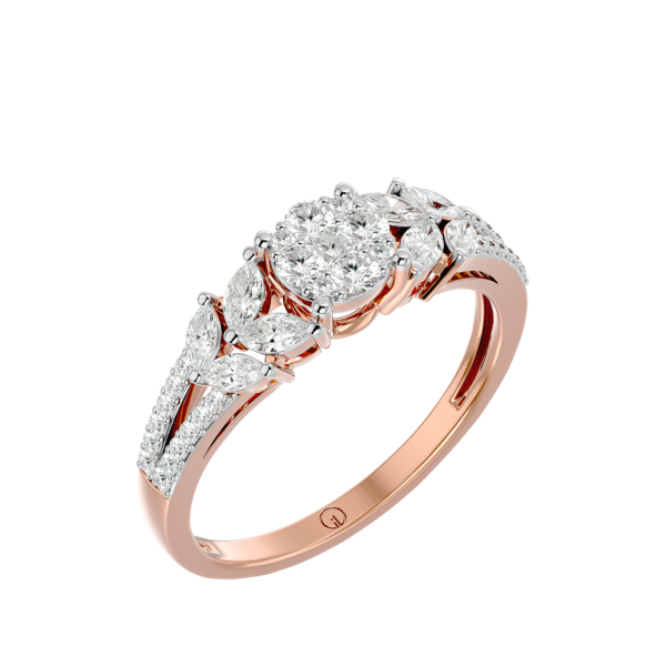 Beauteous Behold Diamond Ring made from VVS EF diamond quality with 0.54 carat diamonds