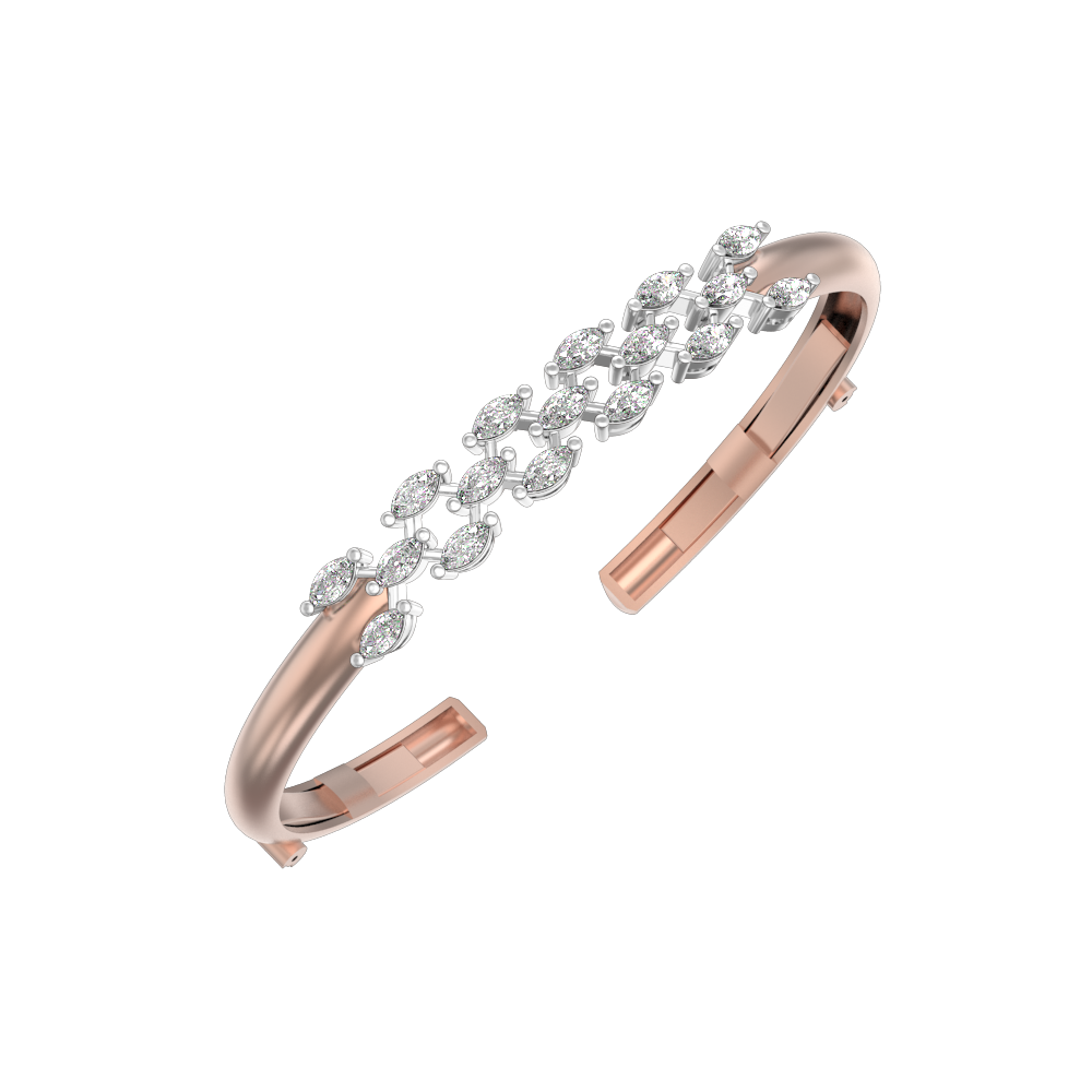 VVS EF Grade Coruscating Charisma Diamond Bracelet with 1.7 carat diamonds