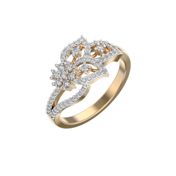 Exquisite Ecstasy Diamond Ring made from VVS EF diamond quality with 0.52 carat diamonds