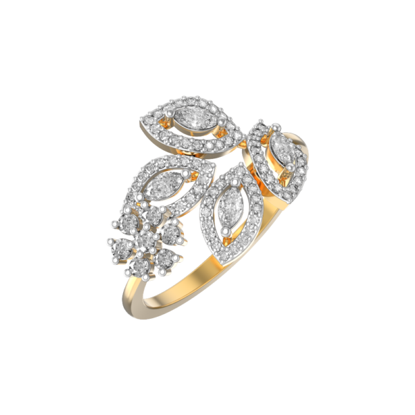 Eyeful Stunner Diamond Ring made from VVS EF diamond quality with 0.62 carat diamonds
