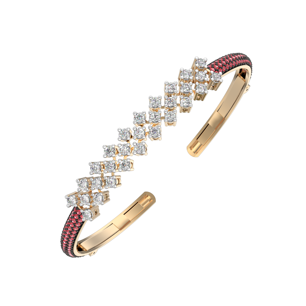 Gorgeous-Tendrils-Diamond-Bracelet-BR0125A-View-01