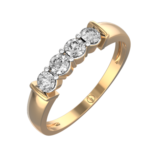 Luring Laila Diamond Ring made from VVS EF diamond quality with 0.45 carat diamonds