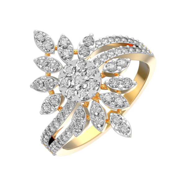 Luring Looks Diamond Ring made from VVS EF diamond quality with 0.94 carat diamonds