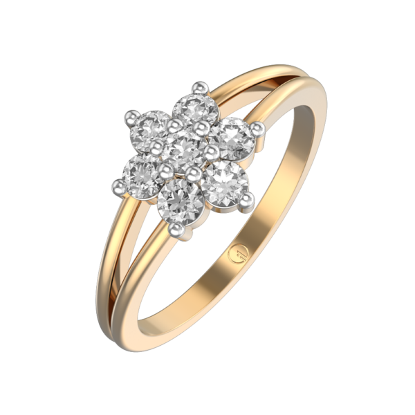Megan Diamond Ring made from VVS EF diamond quality with 0.49 carat diamonds