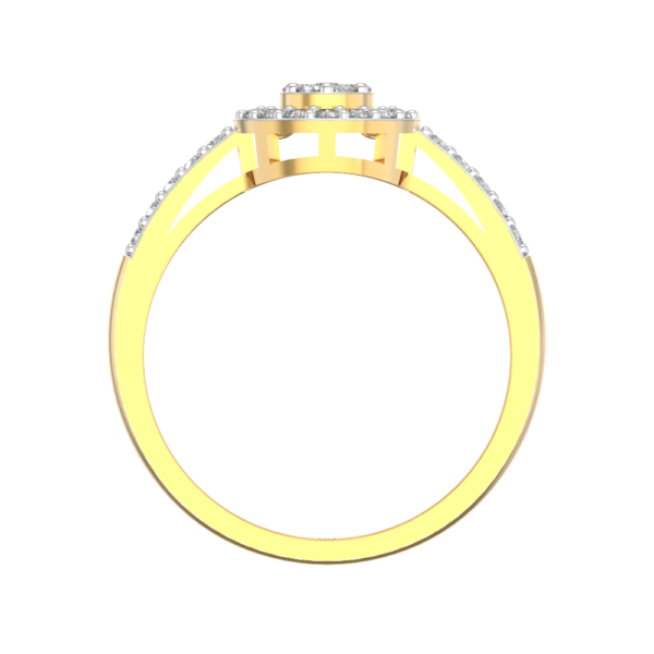 An additional view of the Paradisiacal Stunner Diamond Ring