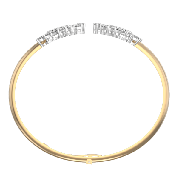 An additional view of the Ravishing Opulence Diamond Bracelet