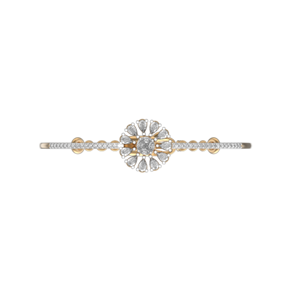 View of the Sol Splendour Diamond Bracelet in close up