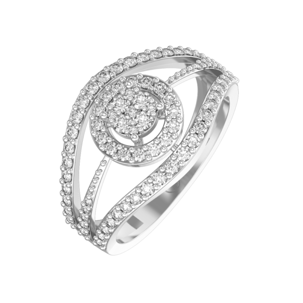 Stupefying Opulence Diamond Ring made from VVS EF diamond quality with 0.654 carat diamonds