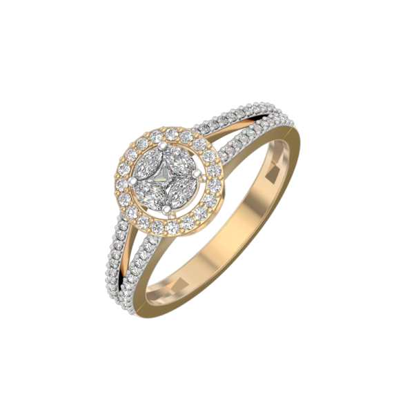 Tender Twinkles Diamond Ring made from VVS EF diamond quality with 0.5 carat diamonds