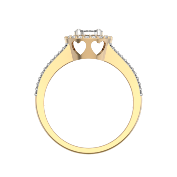An additional view of the Tender Twinkles Diamond Ring
