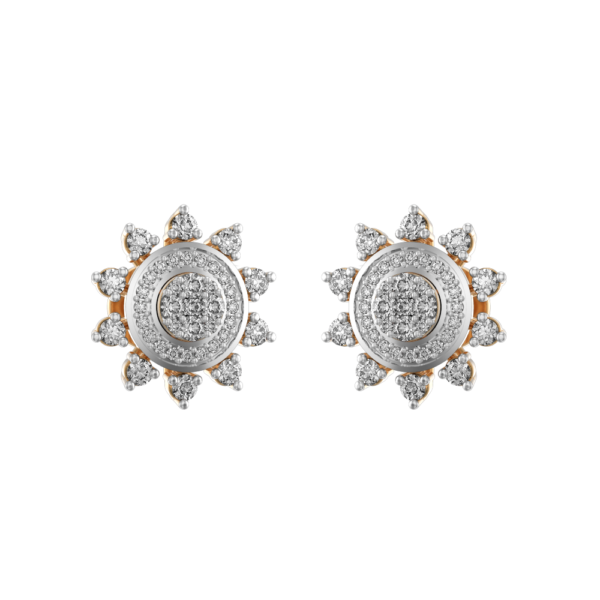 Amazing Aubade Diamond Earrings made from VVS EF diamond quality with 1.1 carat diamonds
