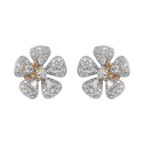 Amazing Aubrieta Diamond Earrings made from VVS EF diamond quality with 0.84 carat diamonds
