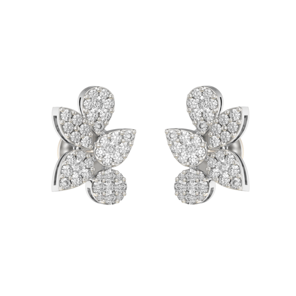 Astonishing Allures Diamond Earrings made from VVS EF diamond quality with 0.97 carat diamonds