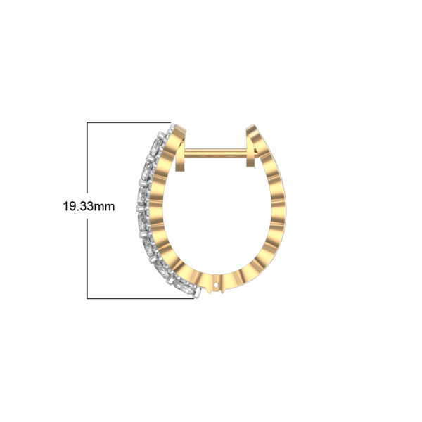 Coruscating Cirrus Diamond Stud Earrings made from VVS EF diamond quality with 1.51 carat diamonds