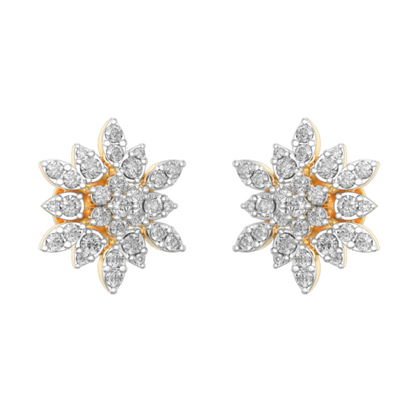 Delightful Angel Diamond Earrings made from VVS EF diamond quality with 0.83 carat diamonds