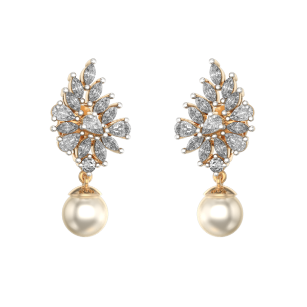 VVS EF Grade Fascinating Fashionista Diamond Earrings with 2.29 carat diamonds
