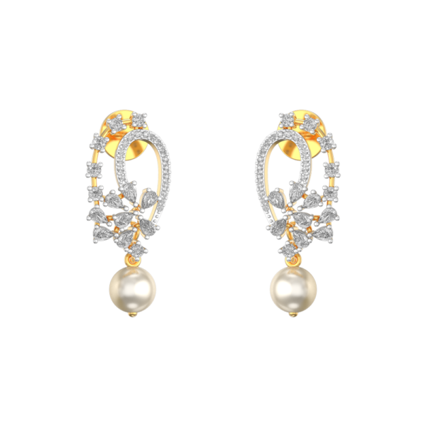 Heavenly Sparkles Diamond Earrings made from VVS EF diamond quality with 0.85 carat diamonds