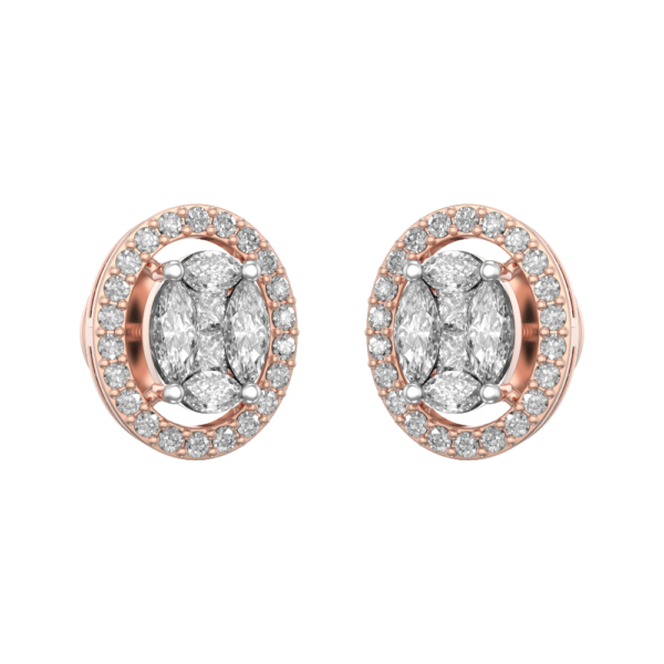 Infinite Dazzles Diamond Earrings made from VVS EF diamond quality with 1 carat diamonds