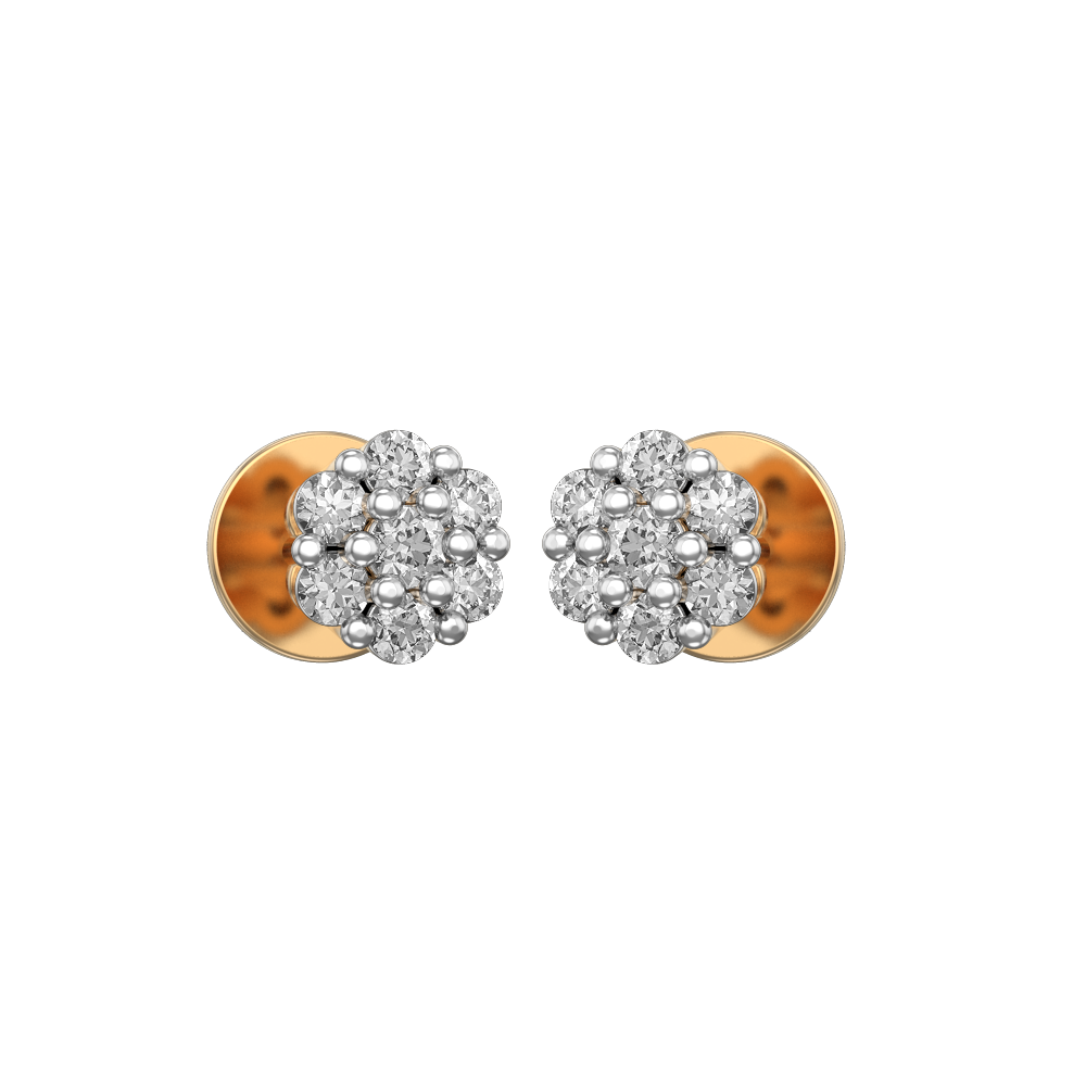 Ostentatious Dazzle Diamond Earrings made from VVS EF diamond quality with 0.16 carat diamonds