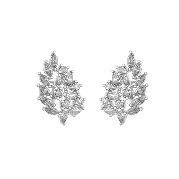 VVS EF Grade Shimmers Of Paradise Diamond Earrings with 1.75 carat diamonds