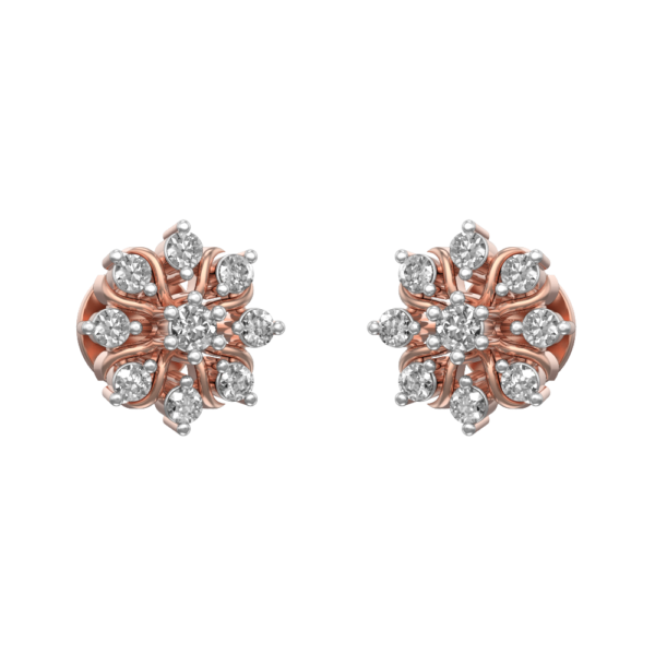 Starlit Wonder Diamond Earrings made from VVS EF diamond quality with 0.29 carat diamonds