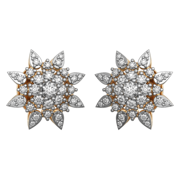 VVS EF Grade Wish upon a Star Diamond Earrings with 0.96 carat diamonds