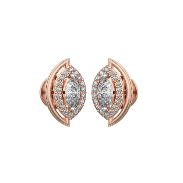 0.25 ct Captivating Charms Solitaire Diamond Earrings made from VVS EF diamond quality with 0.68 carat diamonds