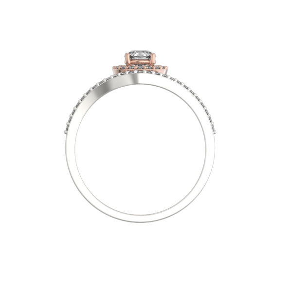 An additional view of the 0.30 Ct Czarina Charisma Solitaire Diamond Engagement Ring