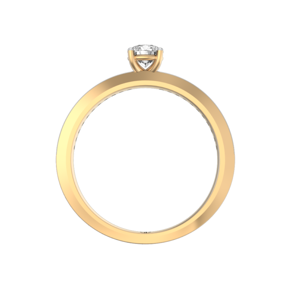 An additional view of the 0.30 ct Chloe Solitaire Diamond Engagement Ring