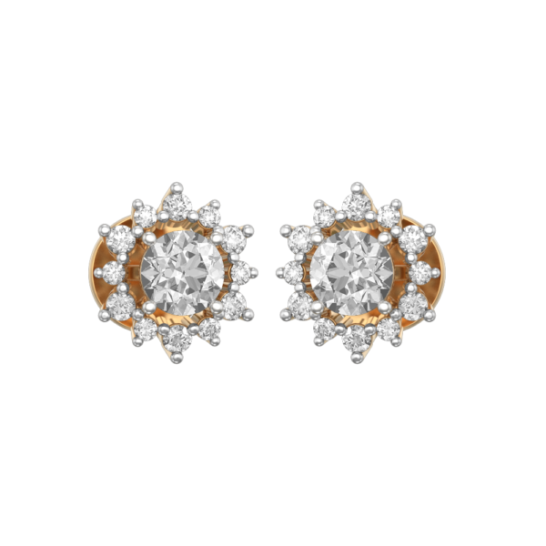 0.30 ct Empyra Solitaire Diamond Earrings made from VVS EF diamond quality with 0.864 carat diamonds