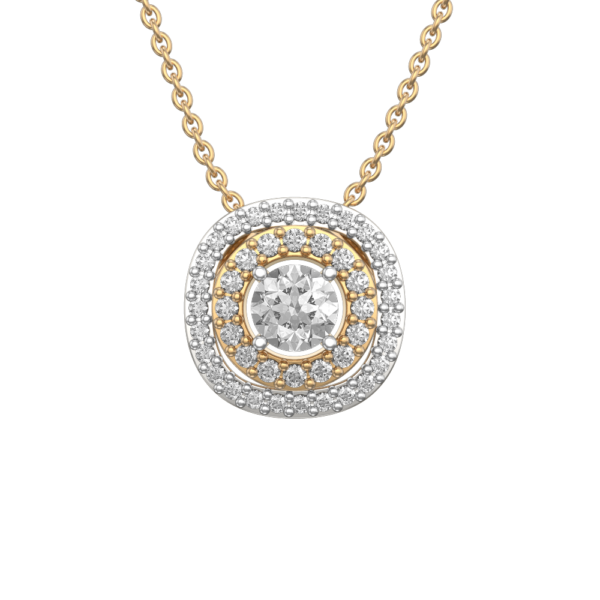 View of the 0.30 ct Magnífik Solitaire Diamond Pendant in close up