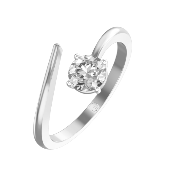 0.40 ct Captivating Celestia Solitaire Diamond Engagement Ring made from VVS EF diamond quality with 0.4 carat diamonds