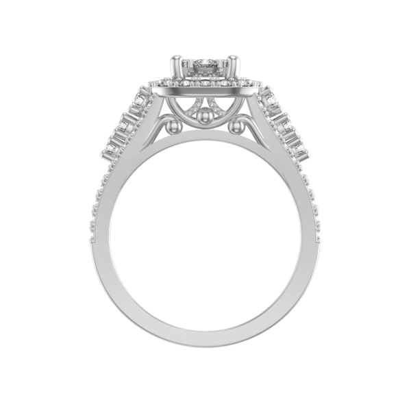 An additional view of the Benevolent Baroness Diamond Ring