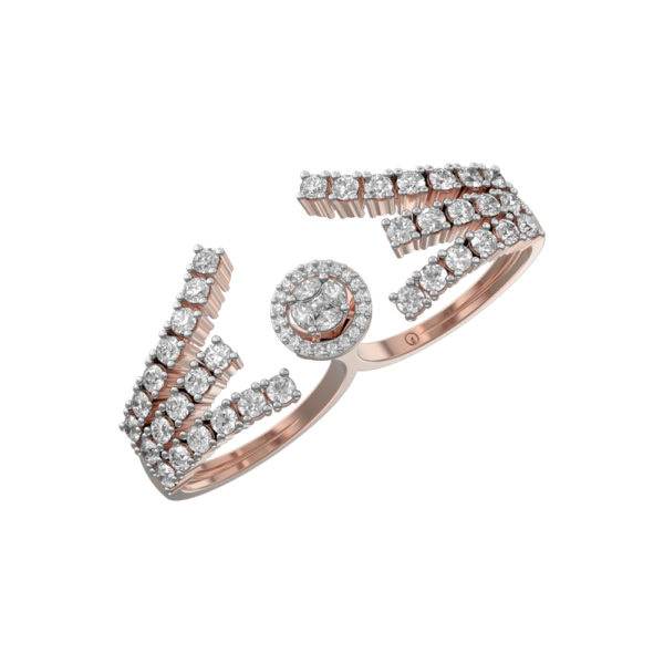 Charming Caress Diamond Ring made from VVS EF diamond quality with 2.06 carat diamonds