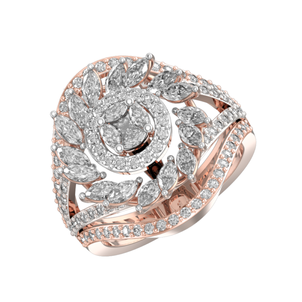 Marvellous Mesmerizations Diamond Ring made from VVS EF diamond quality with 2.13 carat diamonds