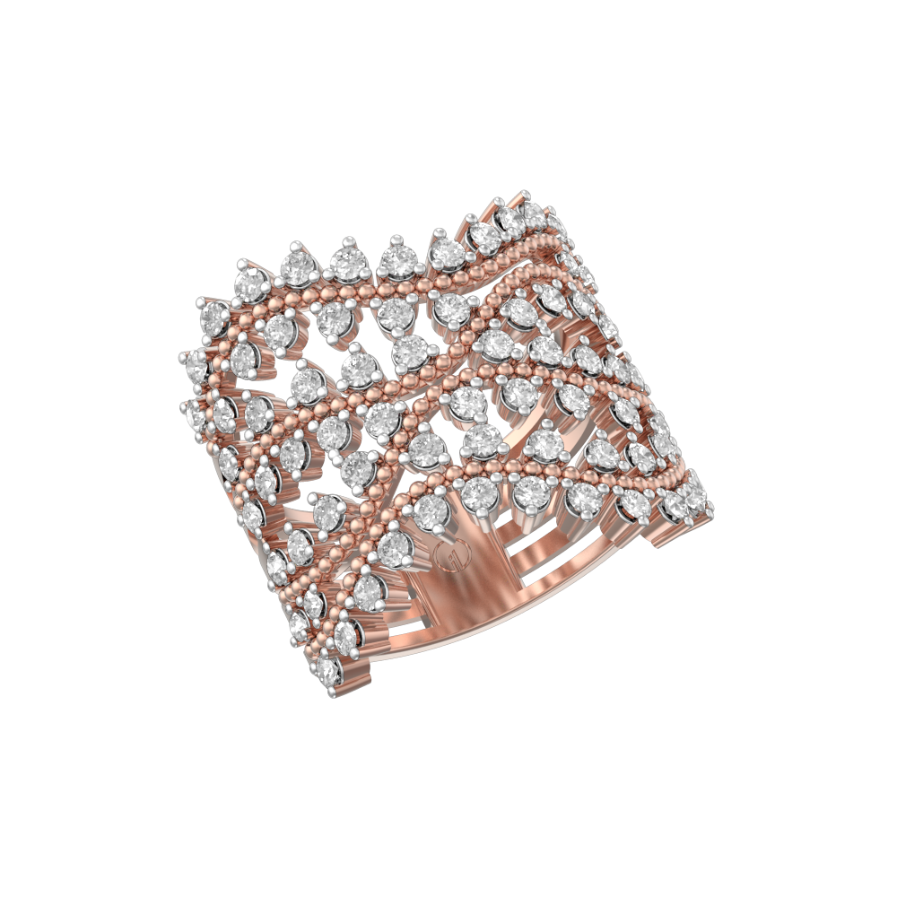 Resplendant Impressions Diamond Ring made from VVS EF diamond quality with 1.36 carat diamonds