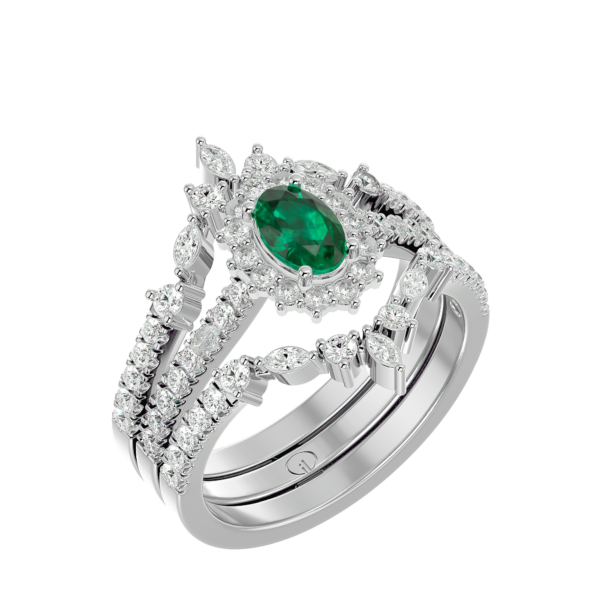 Royal Grace Diamond Ring made from VVS EF diamond quality with 0.94 carat diamonds