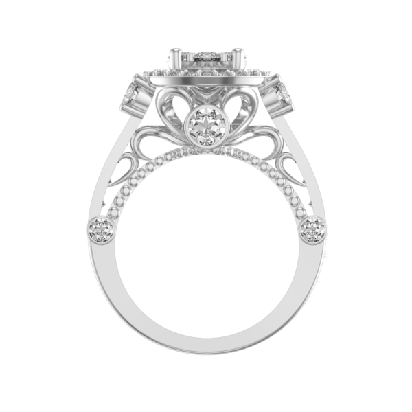 An additional view of the Royal Impressions Diamond Ring