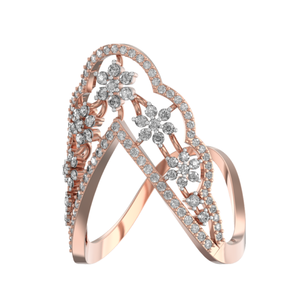 An additional view of the Stars Of Symphony Vanki Diamond Ring
