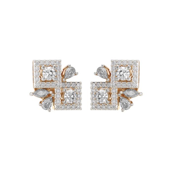 Stunning Sensations Diamond Earrings made from VVS EF diamond quality with 1.31 carat diamonds