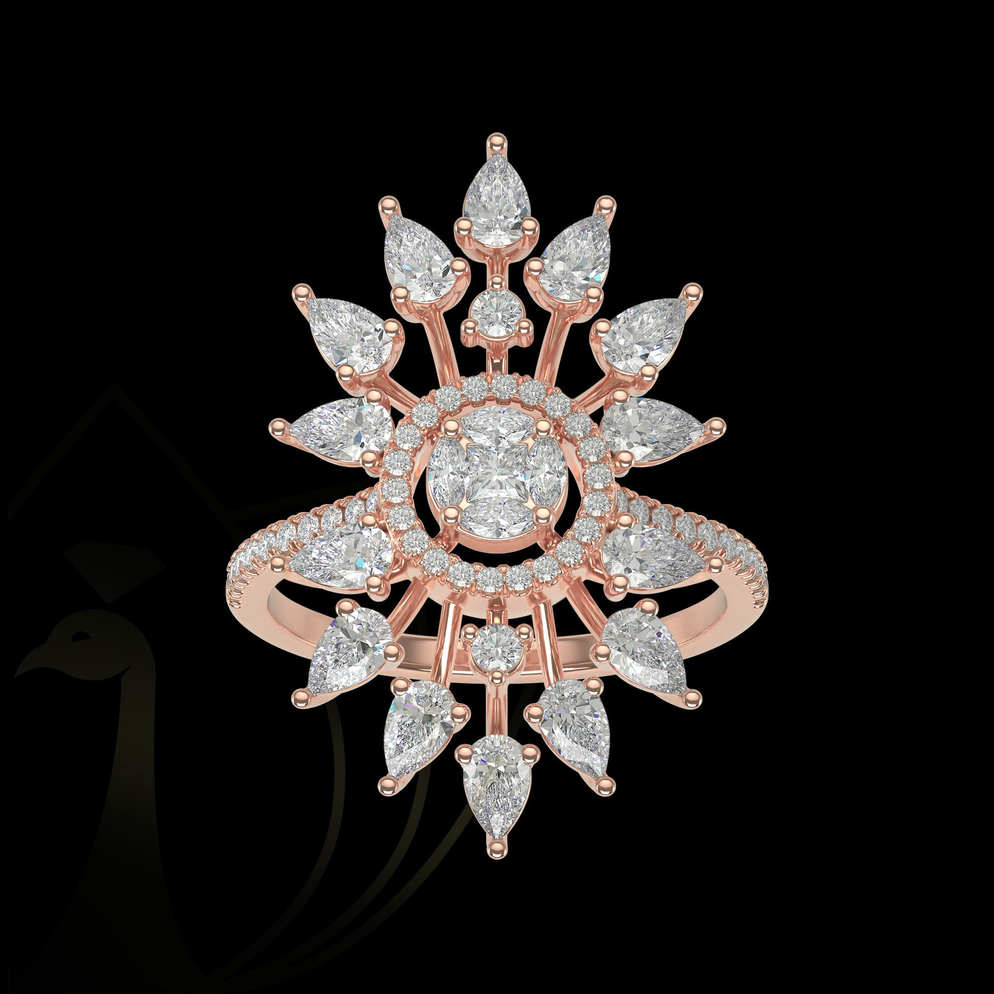 Bountiful Beauty Diamond Ring from our exclusive Gulz Collection