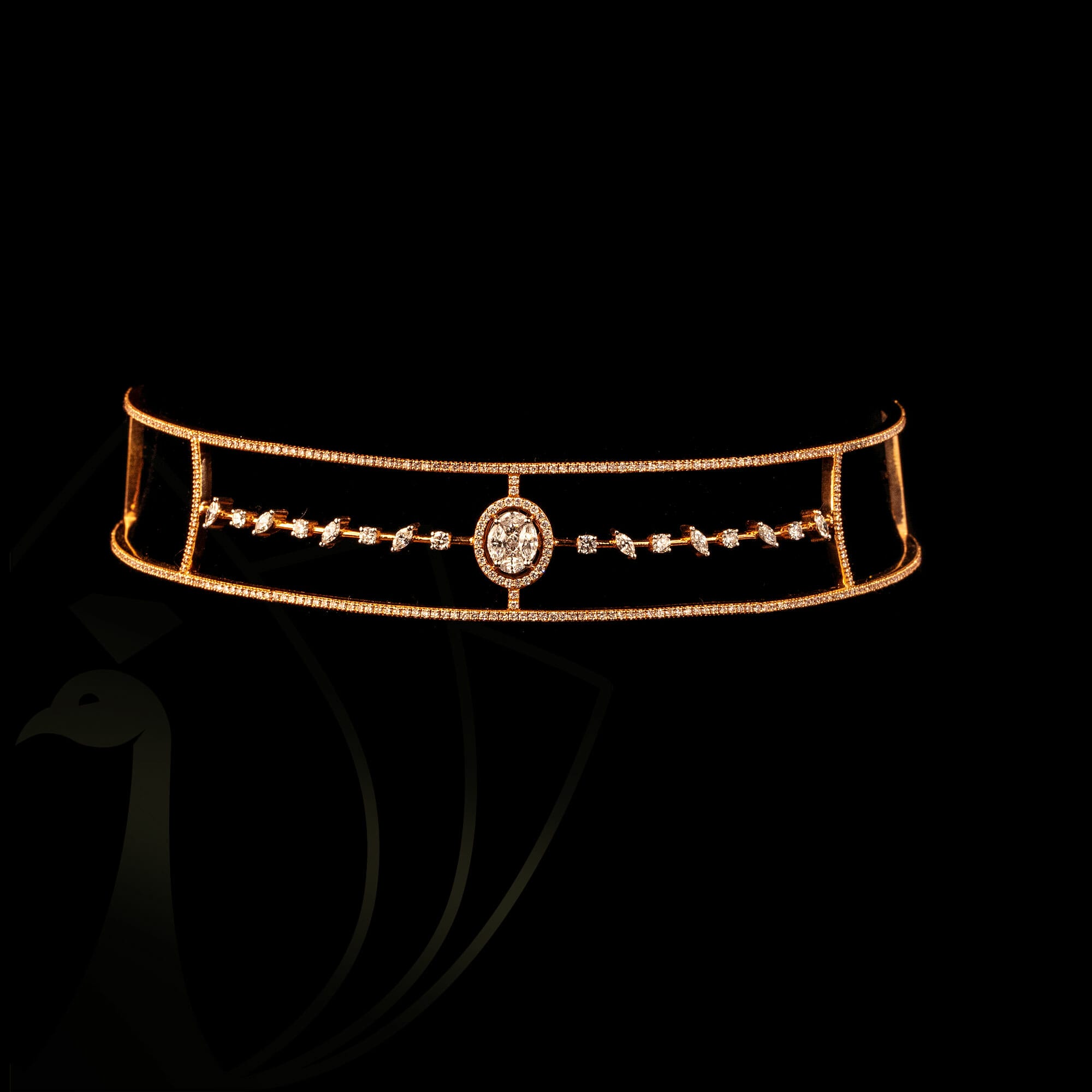Enchanting Embrace Diamond Choker from our exclusive Gulz Collection