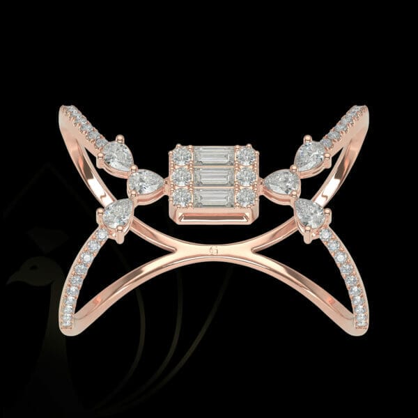 Serenade Me Diamond Ring from our exclusive Gulz Collection