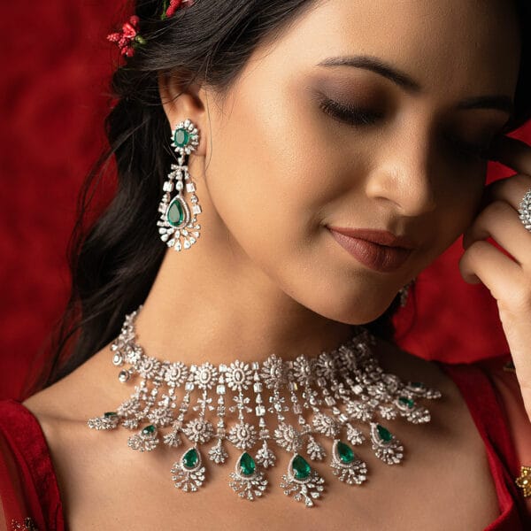 Charming Diva Diamond Choker Necklace